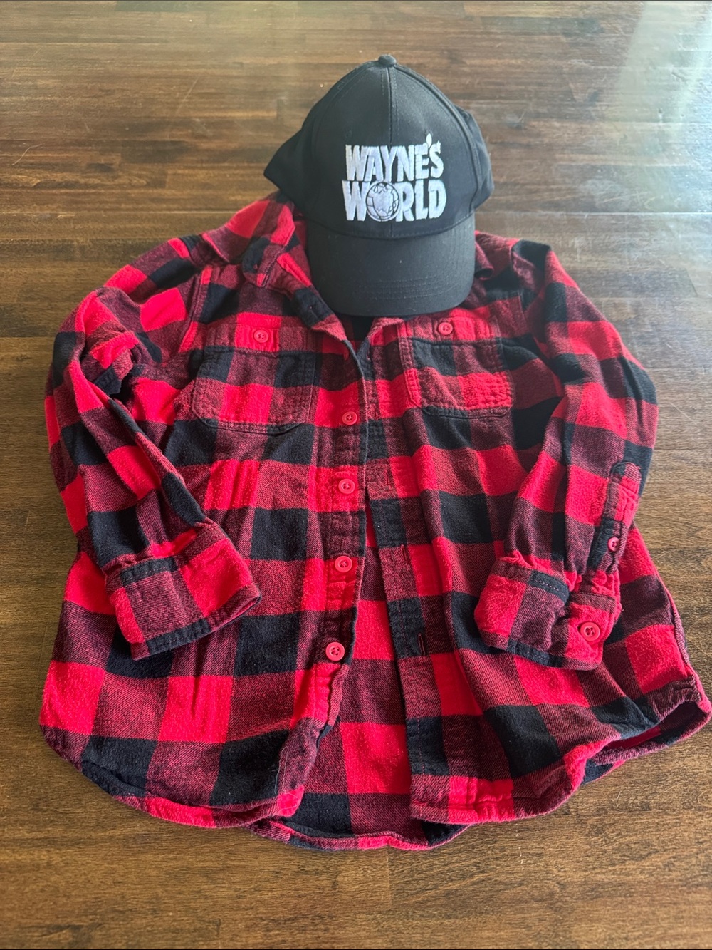 Kids Wayne’s World costume pieces